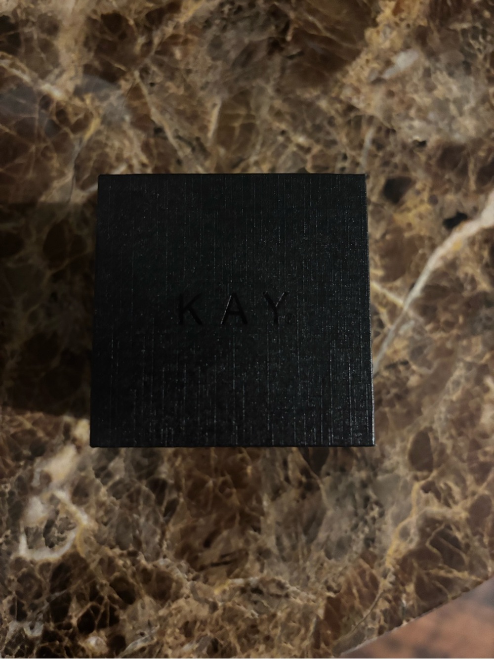 KAY Black Jewelry Box Kays Jewelers